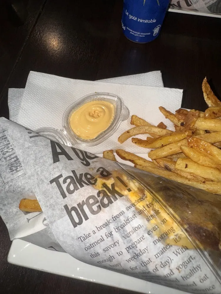 Sandwich Frites Omelette Escalope